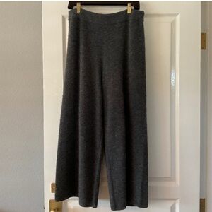 Jenni Kayne Gray Wide-Leg Pants